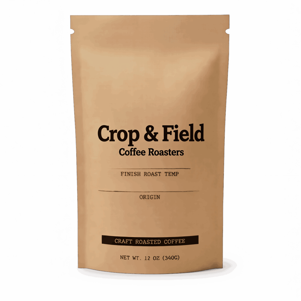 Crop & Field coffee bag